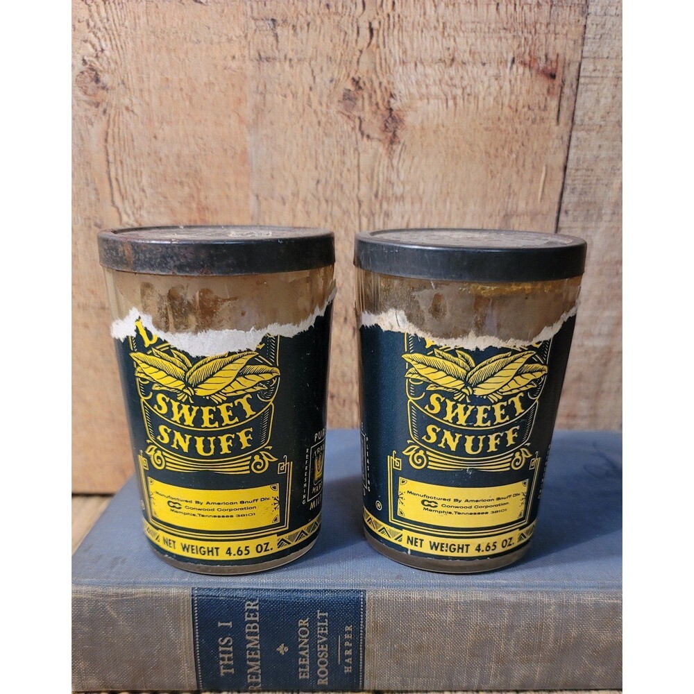 Vintage Tin - Dental Sweet Snuff Can 2.75 oz. American Snuff Div.